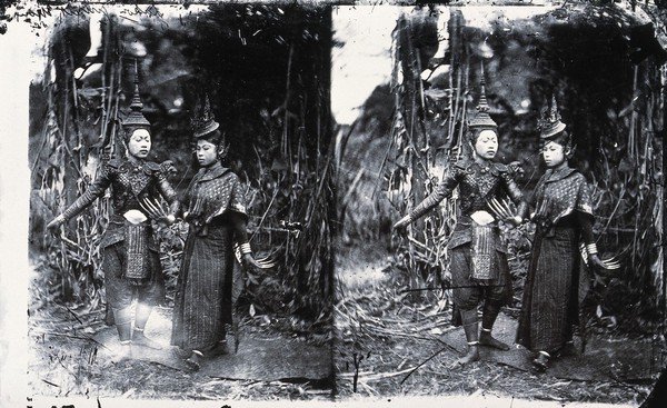 Siam [Thailand]. Photograph, 1981, from a negative by John Thomson, 1865.