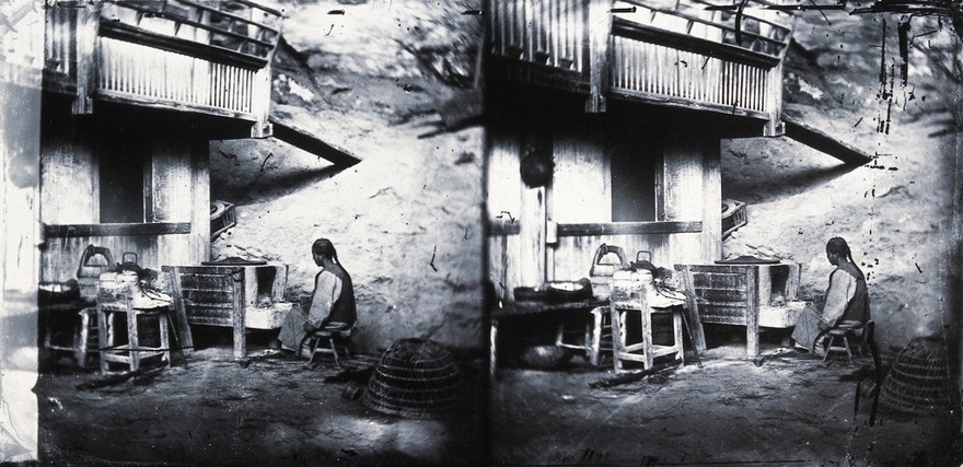 China. Photograph, 1981, from a negative by John Thomson, 1869.