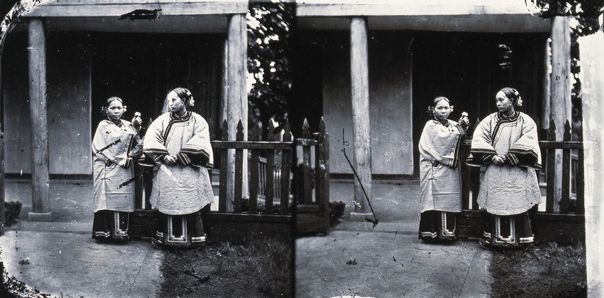 Canton, Kwangtung province, China. Photograph, 1981, from a negative by John Thomson, 1869.