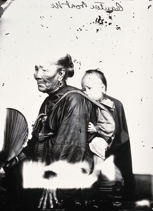 view Canton, Kwangtung province, China. Photograph, 1981, from a negative by John Thomson, 1869.