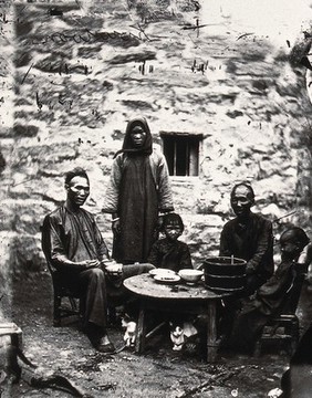 Kowloon, Kwangtung province, China. Photograph, 1981, from a negative by John Thomson, 1869.