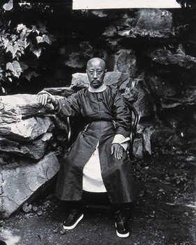 Peking, Pechili province, China: Yi Xin (Prince Gong). Photograph, 1981, from a negative by John Thomson, 1869.