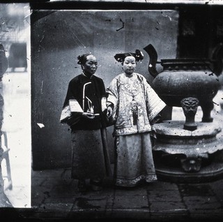 China. Photograph, 1981, from a negative by John Thomson, 1869.