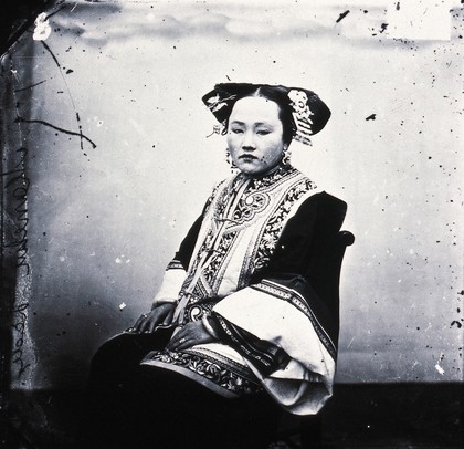 China. Photograph, 1981, from a negative by John Thomson, 1869.