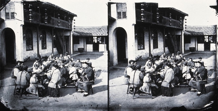 Peking, Pechili province, China. Photograph, 1981, from a negative by John Thomson, 1869.