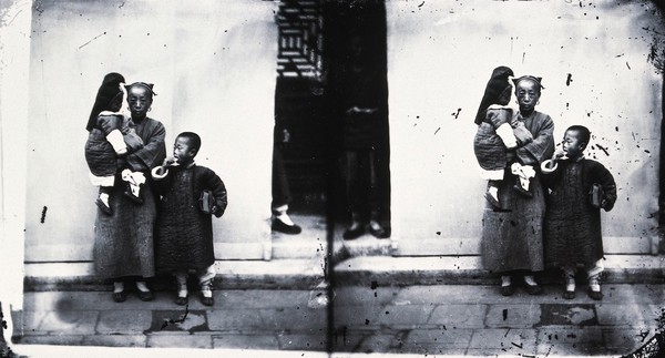 Peking, Pechili province, China. Photograph, 1981, from a negative by John Thomson, 1869.