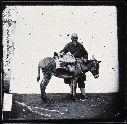 Peking, Pechili province, China. Photograph, 1981, from a negative by John Thomson, 1869.