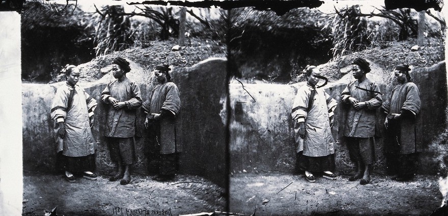 Amoy, Fukien province, China. Photograph, 1981, from a negative by John Thomson, 1869.