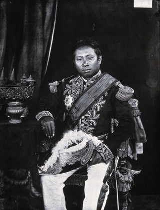 Cambodia. Photograph, 1981, from a negative by John Thomson, 1865/1866.