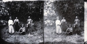 view Baksa, Formosa [Taiwan]. Photograph, 1981, from a negative by John Thomson, 1871.