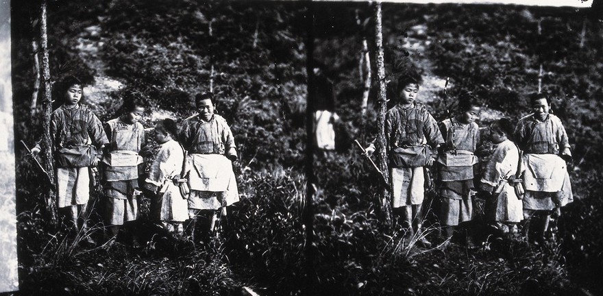 Formosa [Taiwan]. Photograph, 1981, from a negative by John Thomson, 1871.