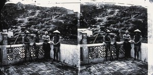 view Swatow, Kwangtung province, China. Photograph, 1981, from a negative by John Thomson, 1871.