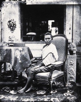 Siam [Thailand]. Photograph, 1981, from a negative by John Thomson, 1866.