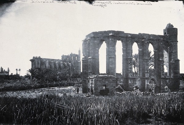 Famagusta, Cyprus. Photograph, 1981, from a negative by John Thomson, 1878.