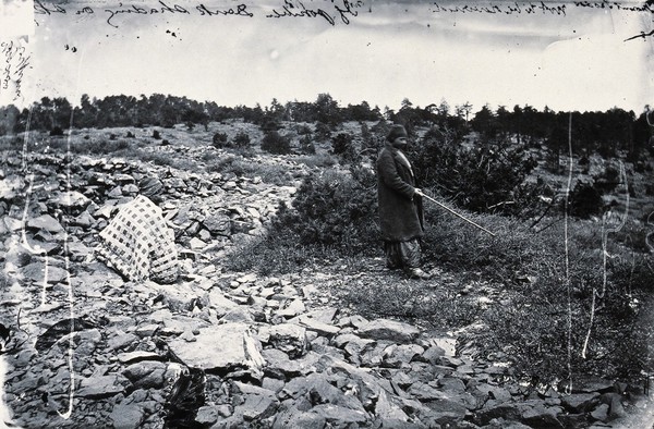 Mount Troödos, Cyprus. Photograph, 1981, from a negative by John Thomson, 1878.