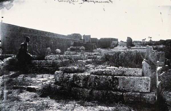 Famagusta, Cyprus. Photograph, 1981, from a negative by John Thomson, 1878.