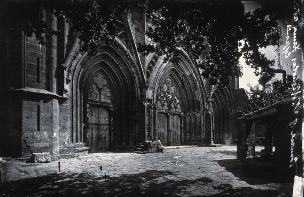 Famagusta, Cyprus. Photograph, 1981, from a negative by John Thomson, 1878.