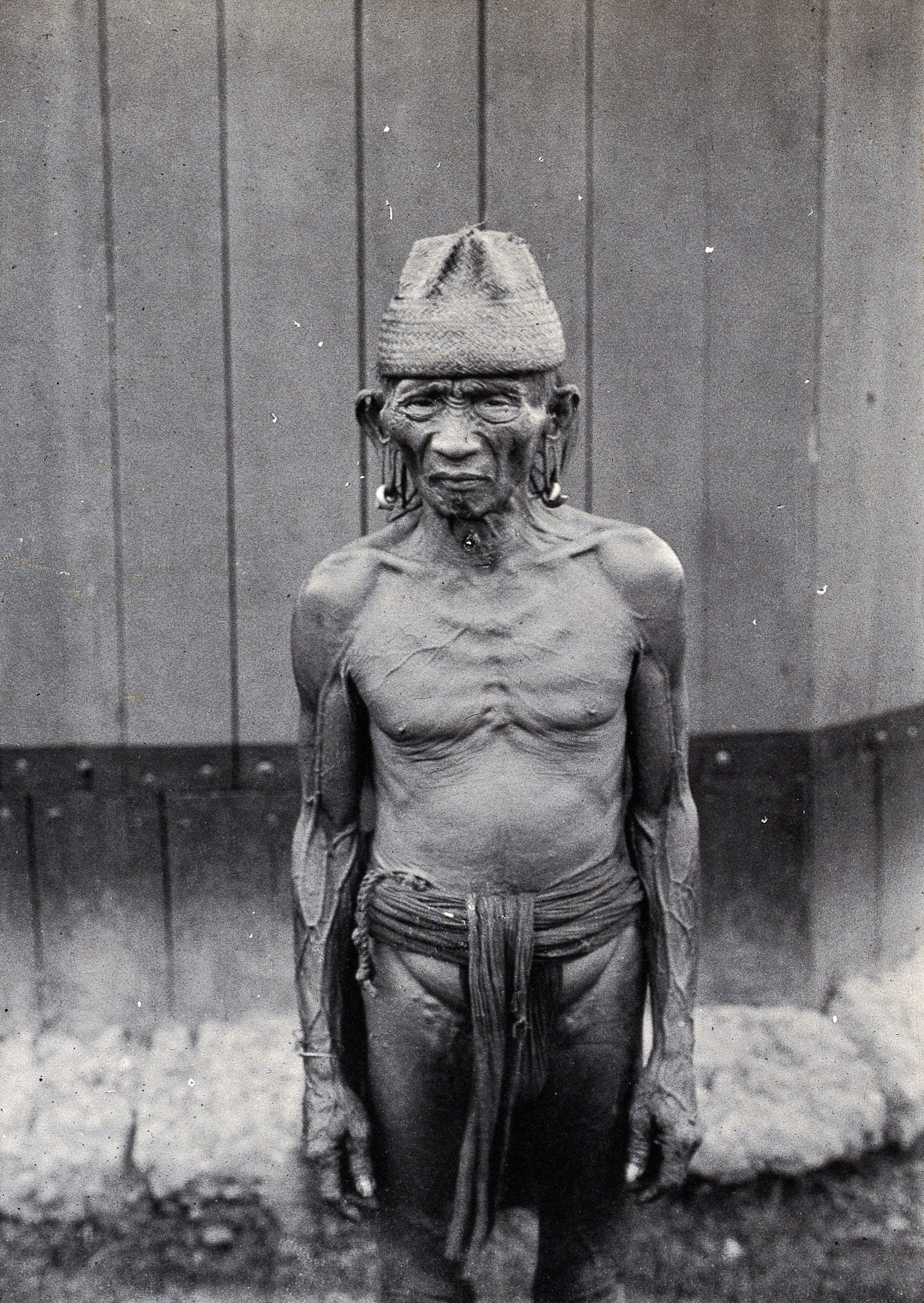 Sarawak: a Bakatan man. Photograph.