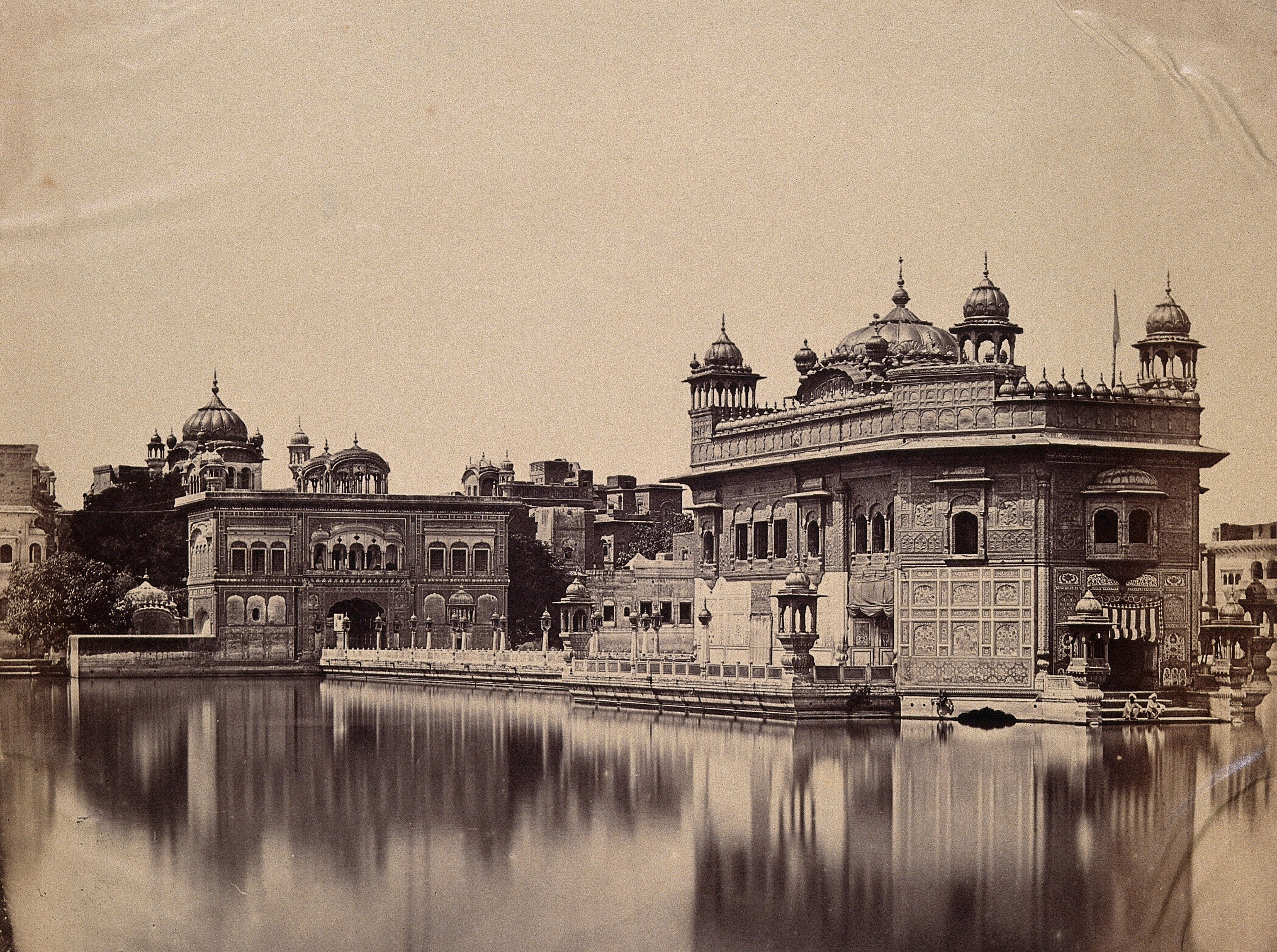 The Golden Temple Amritsar India Photograph By Felice Beato Ca 1858 Wellcome Collection
