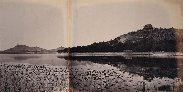 View of the Lake at The Imperial Summer Palace, Beijing