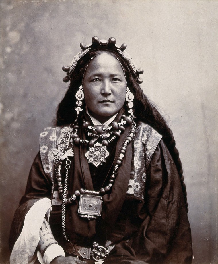 tibetan woman