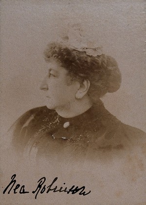 view South Africa: Mrs Nea Robinson, wife of Hercules Robinson, Governor of the Cape Colony and High Commissioner of South Africa. 1896.