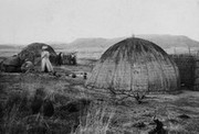 Colenso, South Africa: African kraal huts. Photograph by Hon. Geoffrey ...