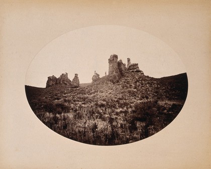 The Witch Rocks, near Echo City, Utah. Photograph, ca. 1880.