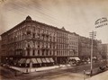 view State Street, Chicago: large shop buildings. Photograph, ca. 1880.