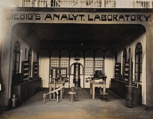 view Model of Leibig's lab at the 1904 World's Fair, St. Louis