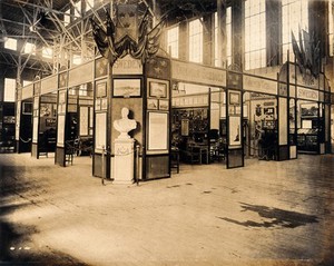 view The 1904 World's Fair, St. Louis, Missouri: the Swedish Common Schools exhibit: exterior. Photograph, 1904.