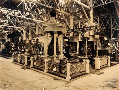 The 1904 World's Fair, St. Louis, Missouri: American manufacturing exhibits. Photograph, 1904.