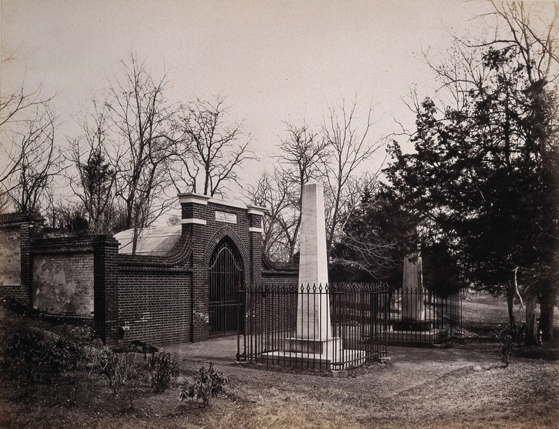 The tomb of George Washington, Mount Vernon, Virginia