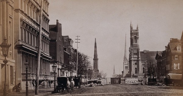 Broad Street, Philadelphia, Pennsylvania. Photograph, ca. 1880.