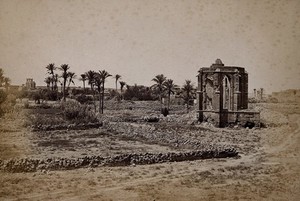 view Famagusta, Cyprus: ruins of the ducal palace. Photograph, ca. 1880.
