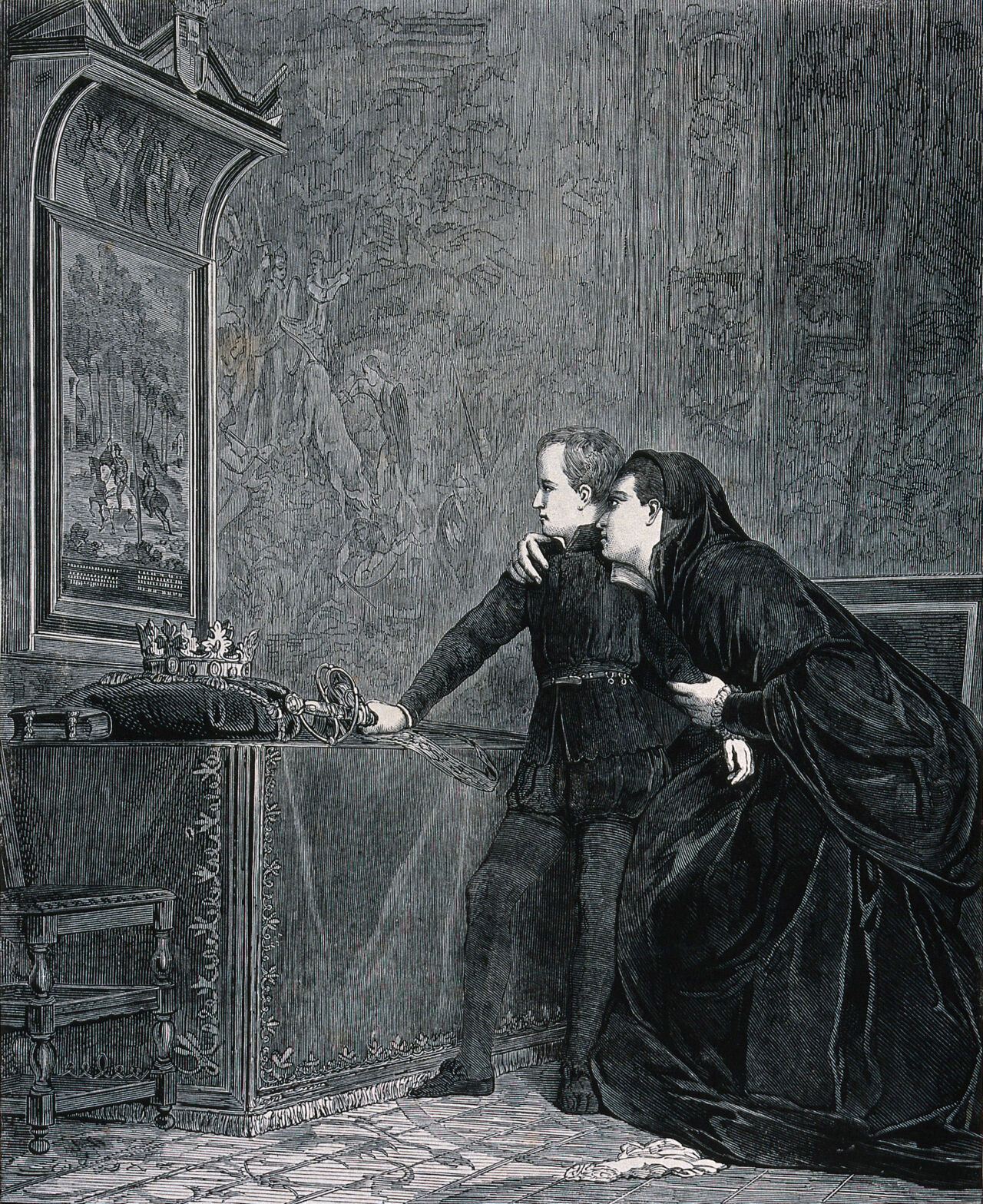 The oath of Henri de