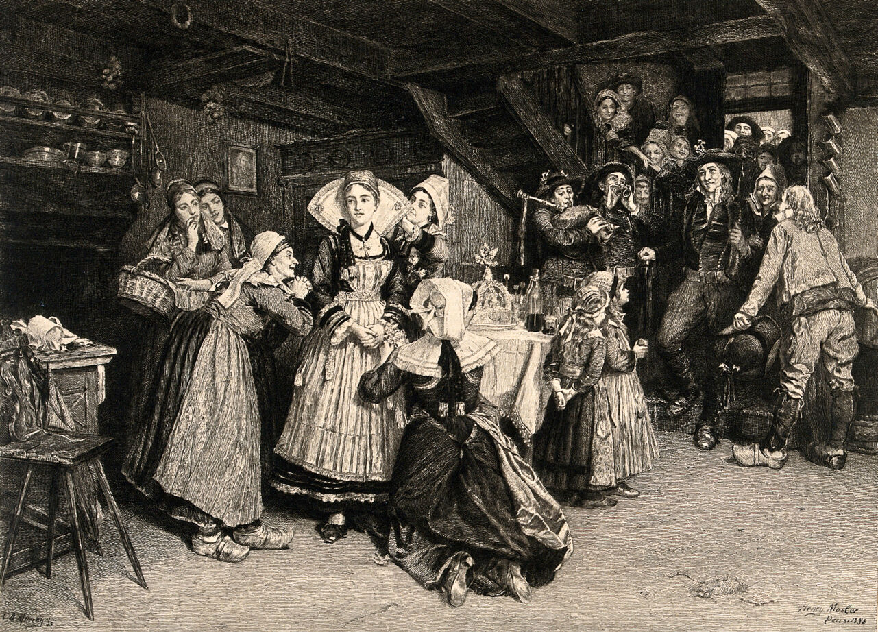 A wedding in