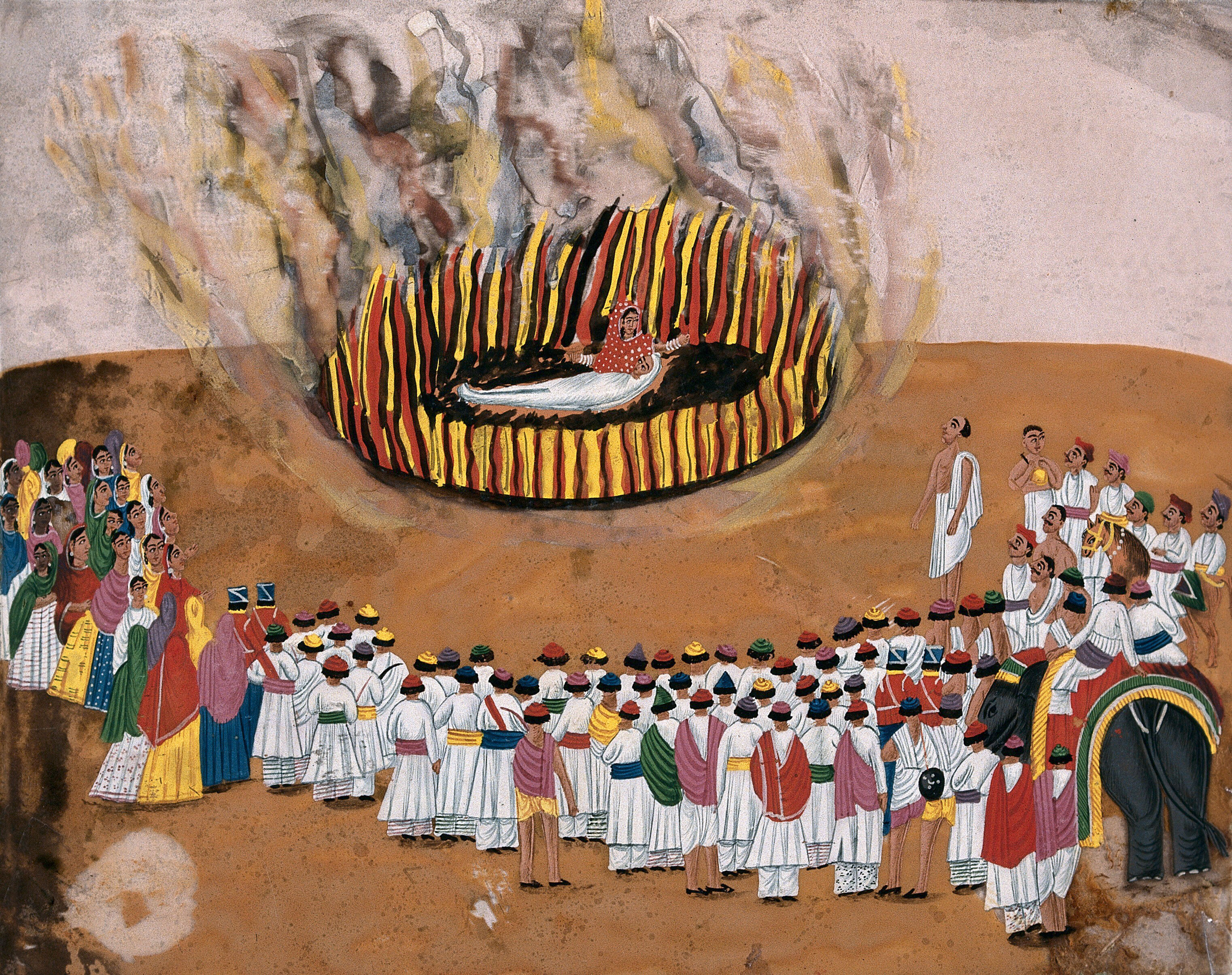 Sati suttee A Widow Immolating Herself On Her Husband s Funeral Pyre sati-suttee-a-widow-immolating-herself-on-her-husband-s-funeral-pyre