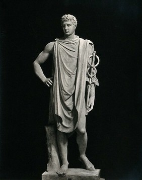 Mercury (Hermes): the Roman god. Photograph by Alinari.