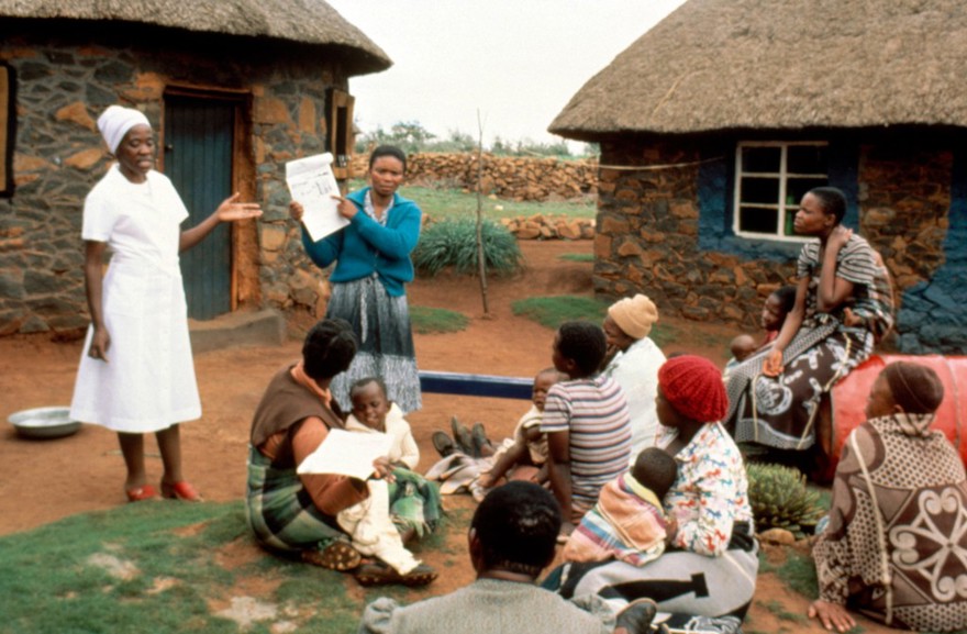 Promotion of oral rehydration therapy, Lesotho