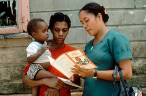 view Nutrition education: community health worker in rural Jamaica