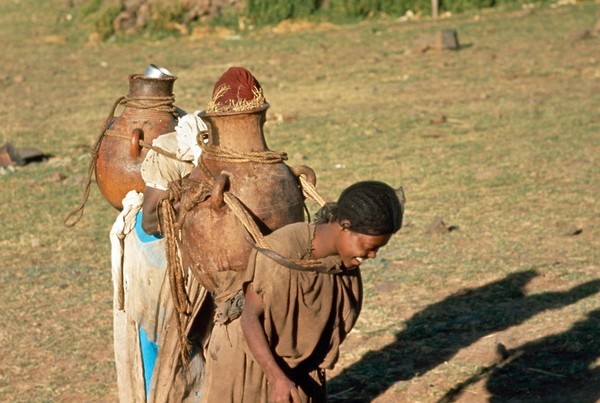 Carrying water