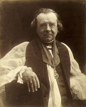 Samuel Wilberforce. Photograph by Julia Margaret Cameron, 1871.