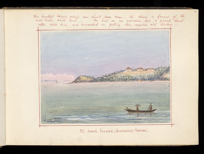 Sketches in the Malay archipelago. Album of watercolours and photographs made and collected by J.E. Taylor.