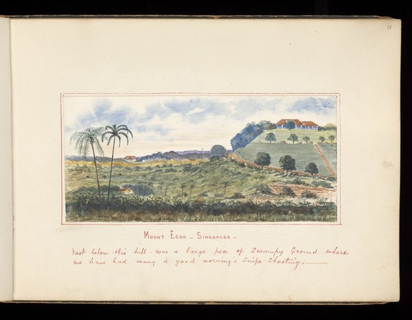 Sketches in the Malay archipelago. Album of watercolours and photographs made and collected by J.E. Taylor.