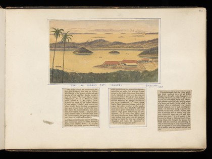 Sketches in the Malay archipelago. Album of watercolours and photographs made and collected by J.E. Taylor.