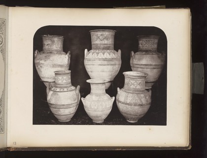 Antiquities from Cyprus. Photograph album by A.P. di Cesnola, 1881.