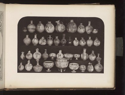 Antiquities from Cyprus. Photograph album by A.P. di Cesnola, 1881.