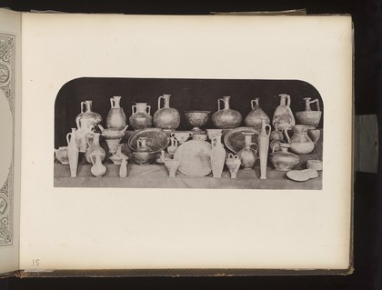 Antiquities from Cyprus. Photograph album by A.P. di Cesnola, 1881.