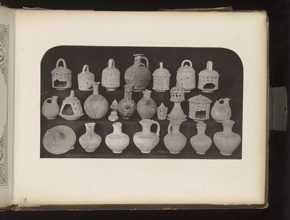 Antiquities from Cyprus. Photograph album by A.P. di Cesnola, 1881.